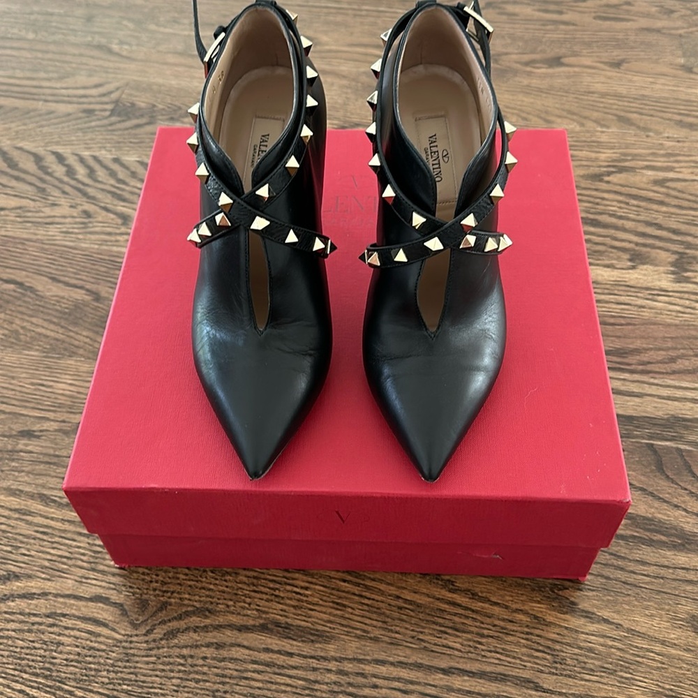 Valentino Rockstud Booties